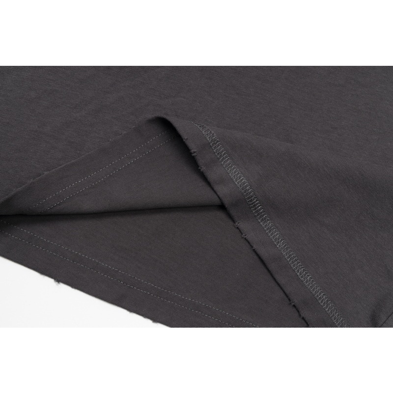 A-sk-áo Thun Tay Ngắn Dáng Rộng Phiên Bản Cao Cấp Thời Trang Đường Phố Mới Nhất Phun Sương Trực Tiếp Kỹ Thuật Số Rubbed Edge Wash Cho Nam Và NữFgtyd