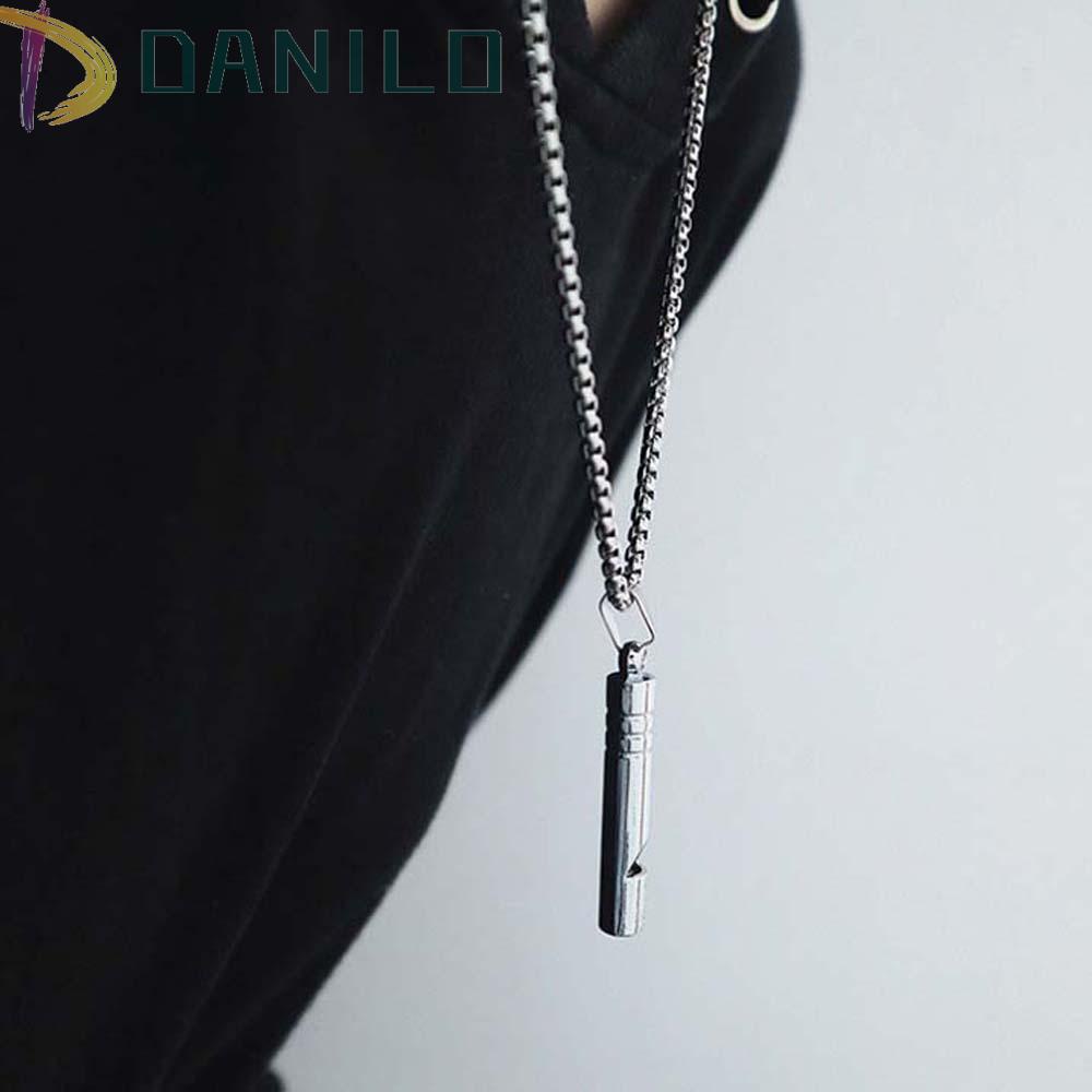 Danilo Vòng Cổ Hình Còi Thổi Bằng Hợp Kim Phong Cách Hip hop Cá Tính Thời Trang Cho