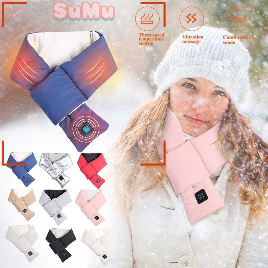 Khăn Choàng Cổ Giữ Ấm Bằng Điện Nhiều Màu Sắc Thời Trang Mùa Đông