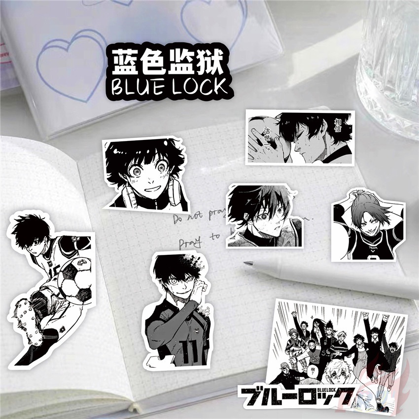 Bộ 64 Món Đồ Chơi Chất Lượng Cao ❉ Khóa Xanh Dương. Nhãn Dán Series 01 Đen Trắng Cổ Điển ❉ Sticker Doodle Chống Thấm Nước Thời Trang Tự Làm