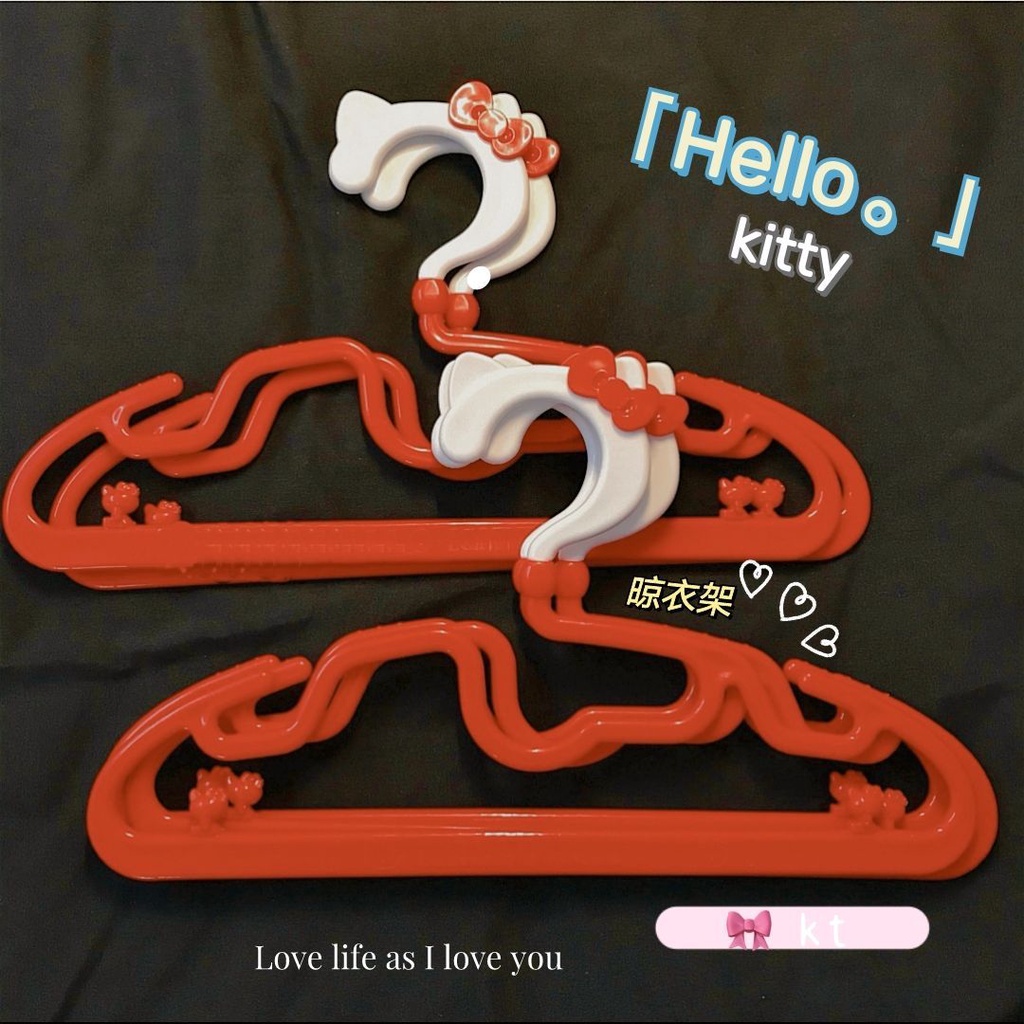 Hellokitty Móc Phơi Quần Áo Chống Trượt Hình Hello Kitty