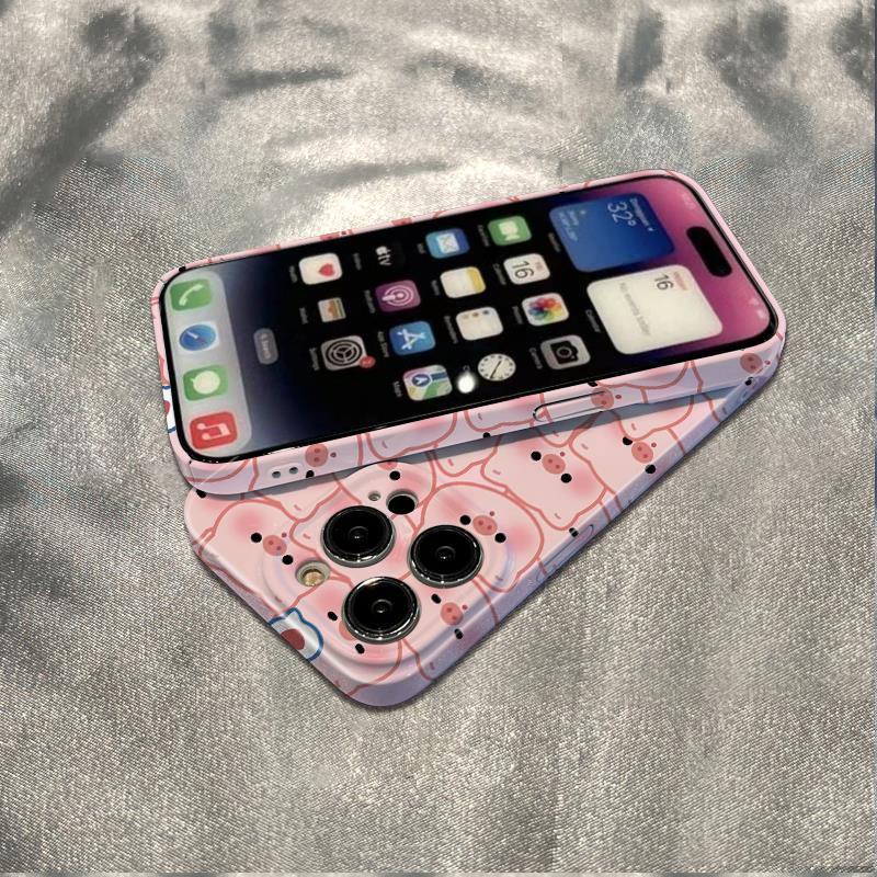 Ốp Điện Thoại Mềm Chống Sốc Cho Plus Max13 plusmax13781114Ốp Điện Thoại Họa Tiết Chú Heo Đơn Giản Thời Trang Cho Iphone126In CEA8 Cea126 Pro