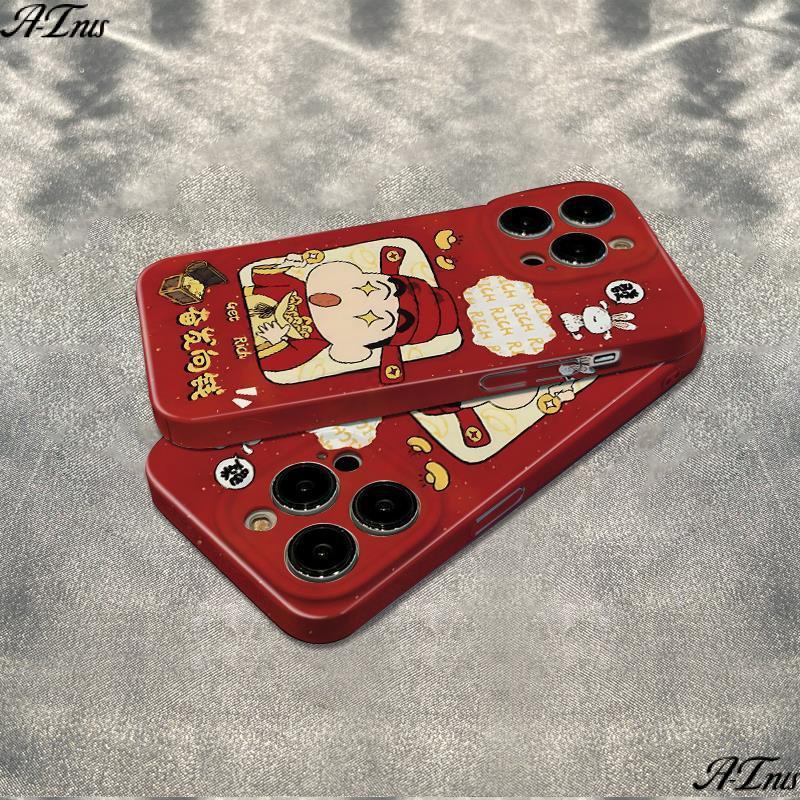Ốp Điện Thoại Dẻo Họa Tiết Hoạt Hình Shin-Chan Dễ Thương Chống Sốc Cho Iphone1 Iphone126In 1314pro max 78 11