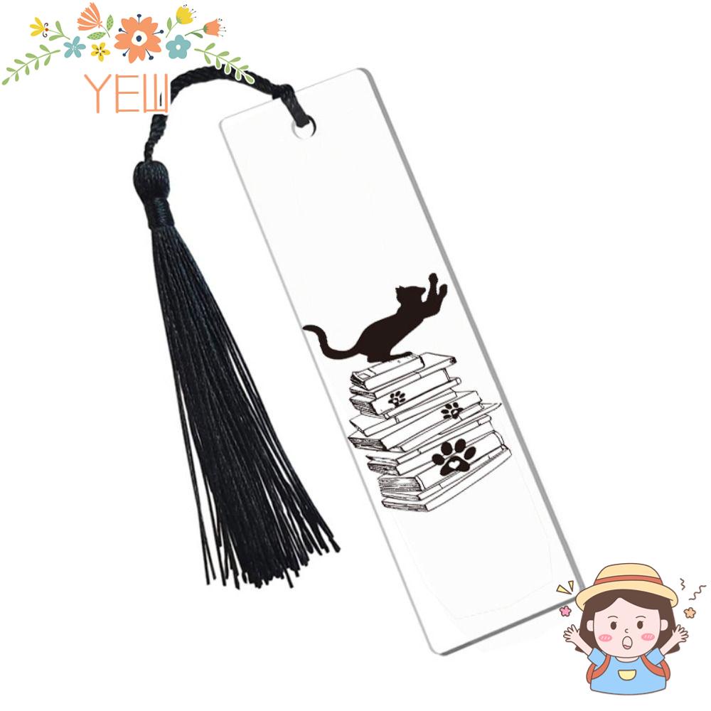 Giá Đỡ Sách Bằng Acrylic Hình Mèo Độc Đáo Tiện Dụng