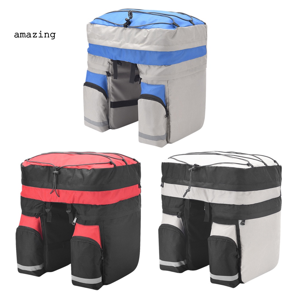 Túi Đựng Đồ Gắn Yên Sau Xe Đạp Hai Mặt Đa Năng Dung Tích 60L