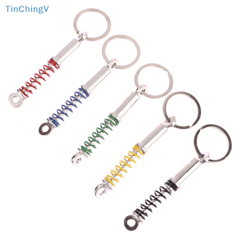 [TinChingV] Móc Khóa Xe Hơi Giảm Xóc Dạng Vòng Tròn