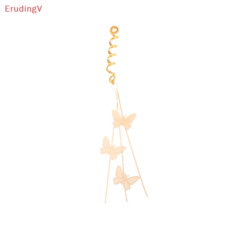 [ErudingV] 1 Kẹp Tóc Bện Tạo Kiểu Tóc Dreadlock Hình Bướm [Phụ Kiện Mới]