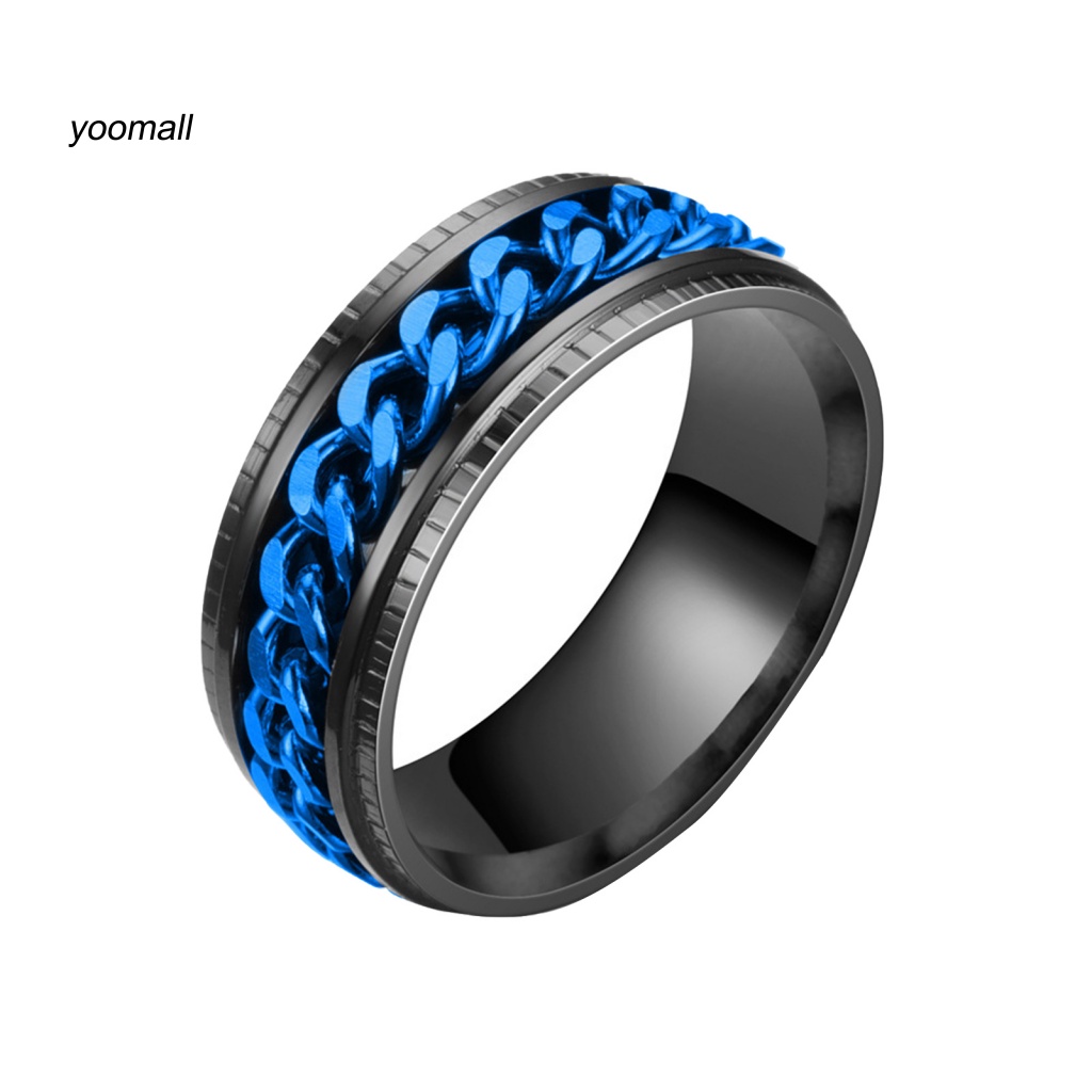 Nhẫn Dát Đánh Bóng Cao Đơn Giản Thời Trang Dự Tiệc Cho Nam