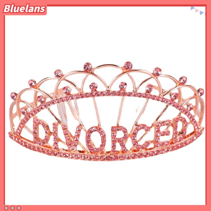 Băng Đô Hình Vương Miện Đính Đá Thời Trang Dành Cho Nữ