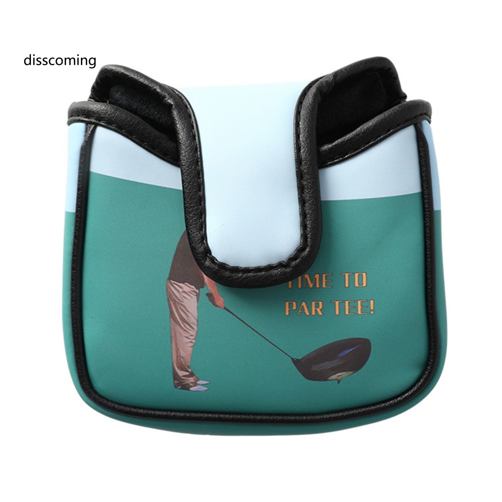 Băng Đô SL SL SL SL| Vỏ Bọc Đầu Gậy Đánh Golf Bằng Da Giả Khóa Nam Châm In Họa Tiết Hoạt Hình