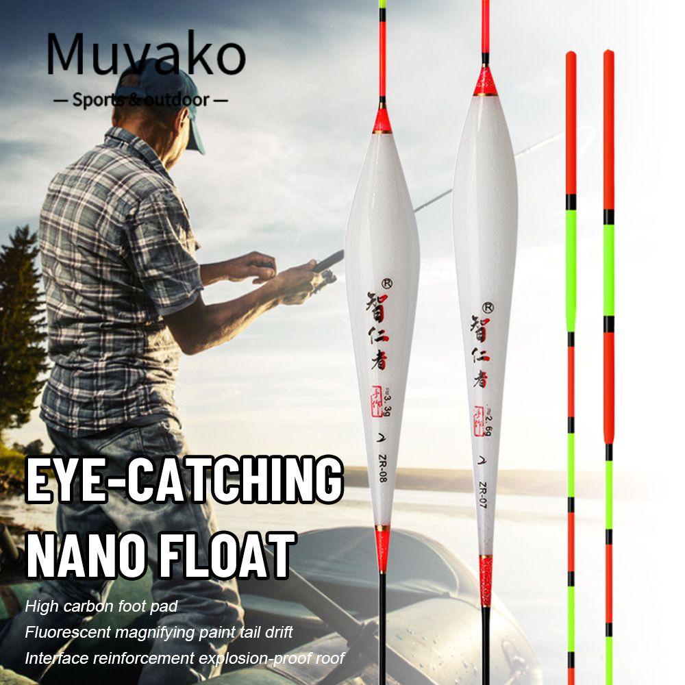 MUVAKO 2 Phao Câu Cá Có Đèn Báo Hiệu