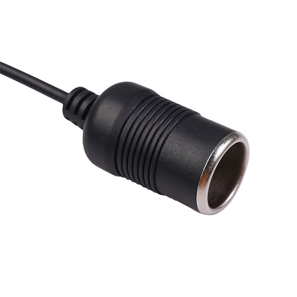 Dây Cáp Chuyển Đổi Đầu Đực Sang Đầu Cái 12V 5V USB A Cho Xe Hơi