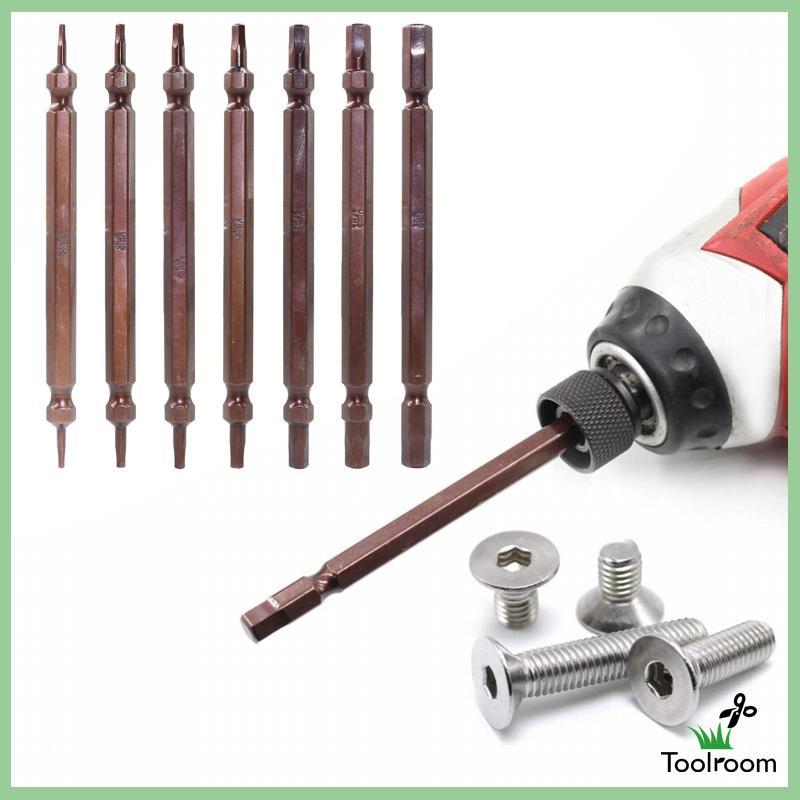 Bộ 7 Mũi Khoan Thép S2 Hai Đầu Chuyên Dụng