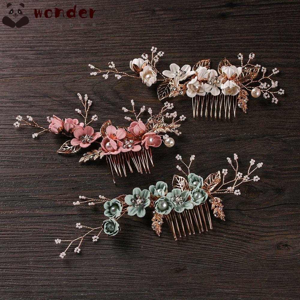 WONDER Lược Chải Tóc Xinh Xắn Cho Đám Cưới|Vương Miện Cài Tóc Cô Dâu Sang Trọng