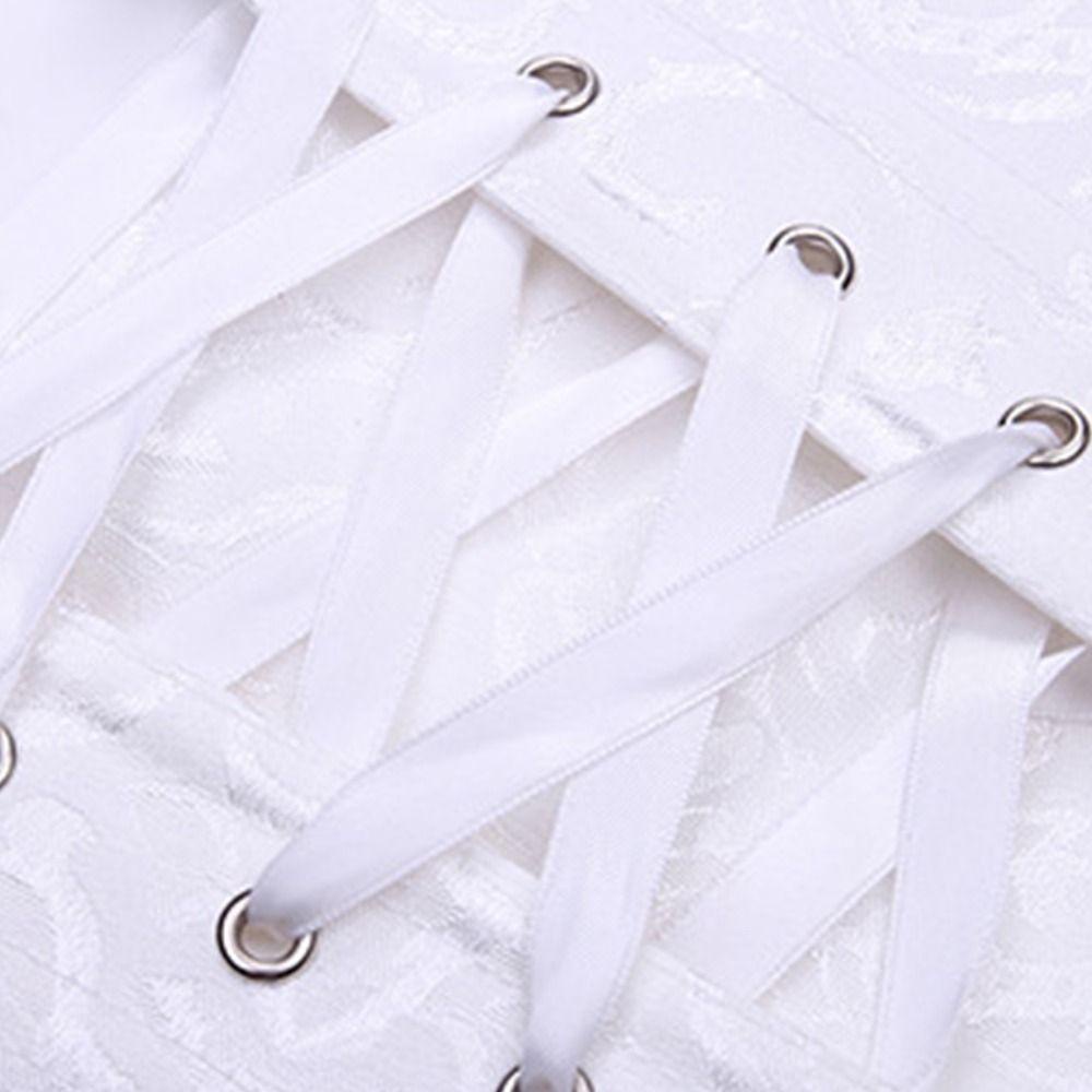 1 Đai Nịt Bụng Định Hình Eo Phong Cách Gothic