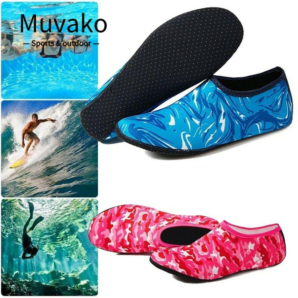 MUVAKO Giày Đi Biển Đế Mềm Unisex Cho Bé