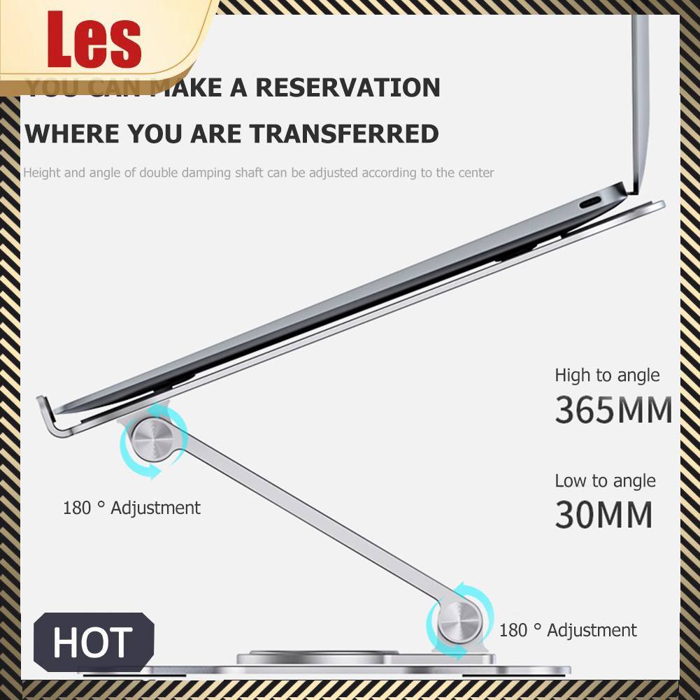 Giá Đỡ Laptop / MacBook / iPad Thiết Kế Tản Nhiệt Chống Trượt Có Thể Gấp Gọn Tiện
