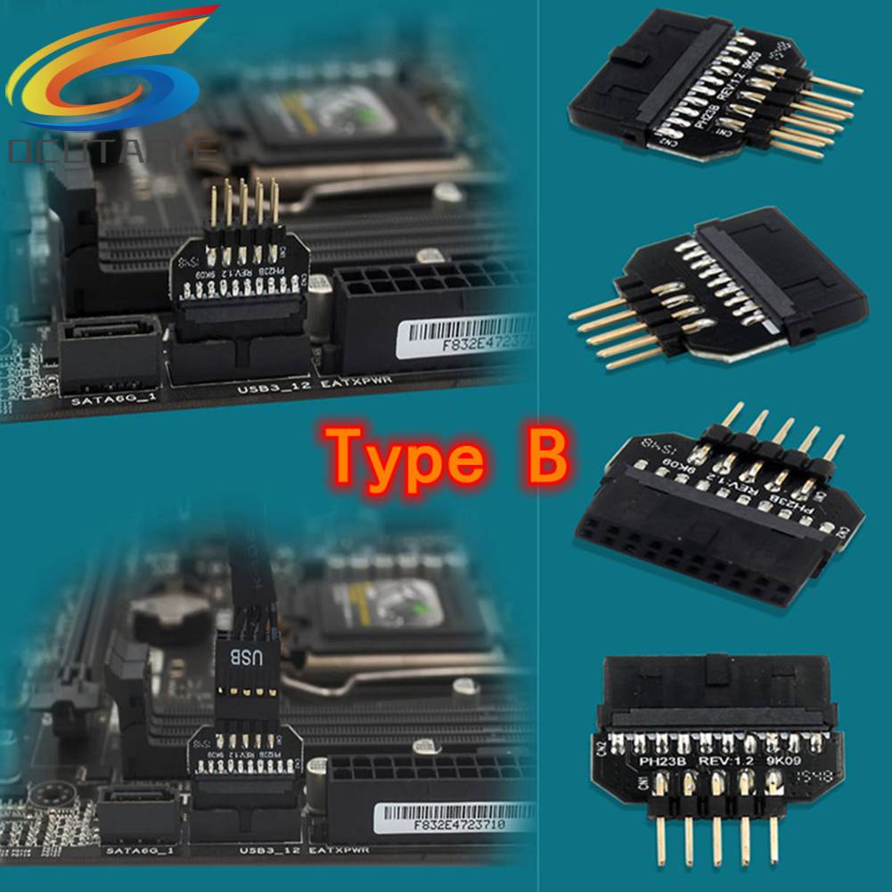 Cáp KếT NốI ĐầU CắM USB 3.0 20-Pin Sang USB 2.0 9-Pin