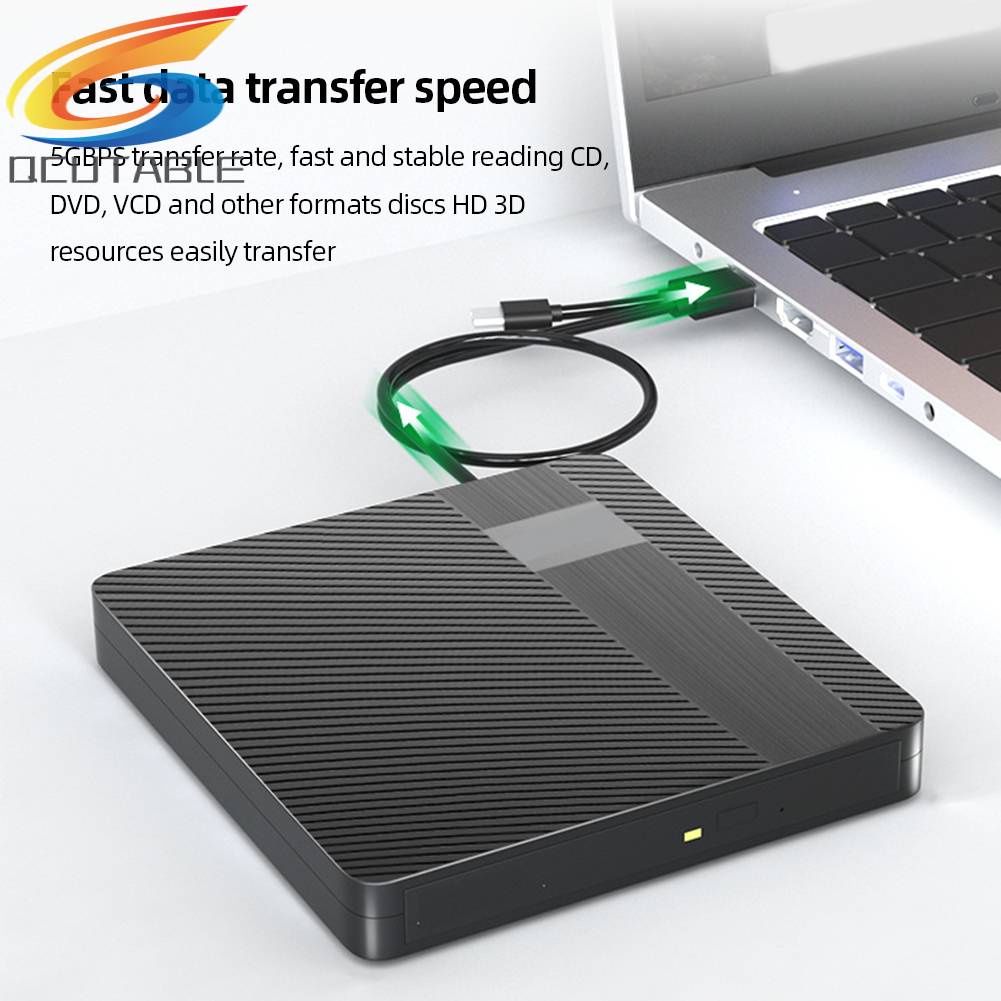 Ổ Đĩa USB 3.0 Và Type-C DVD RW CD Cho Laptop PC