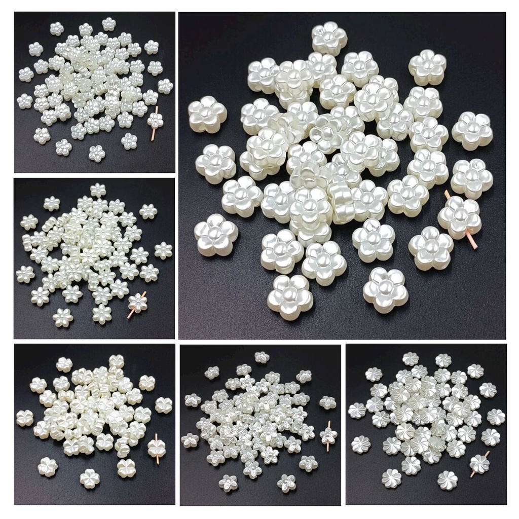 Set 50 / 100 Hạt Ngọc Trai Giả Thời Trang Làm Trang Sức DIY