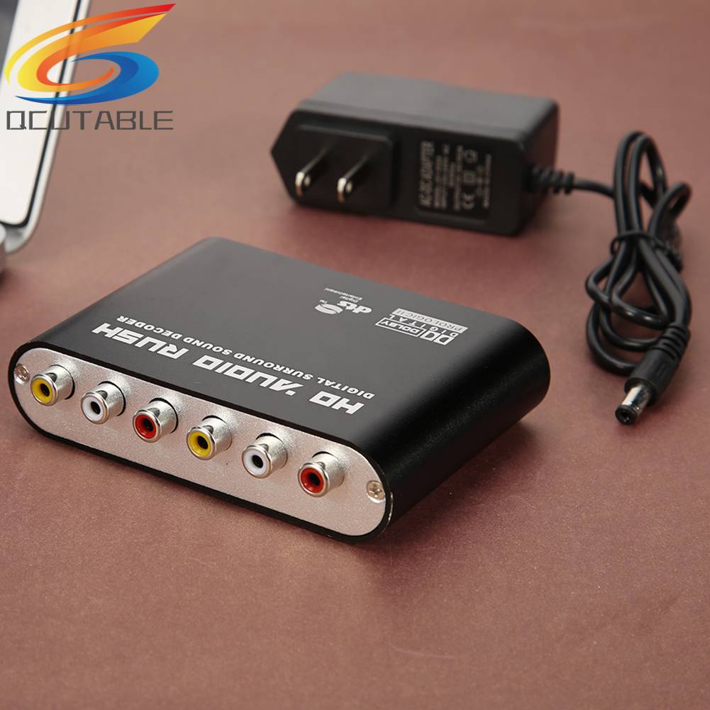 Bộ Thiết Bị Giải Mã Âm Thanh DTS / AC-3 Sang 5.1 CH SPDIF DTS / AC-3