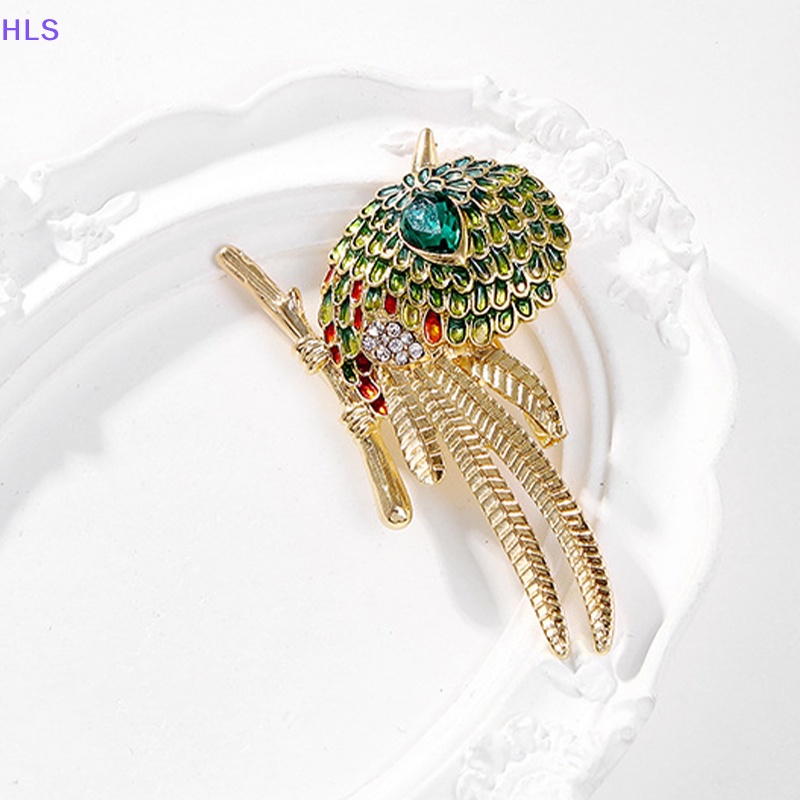 Ghim Cài Áo Hình Chú Chim Đính Đá Thời Trang Cho Nữ