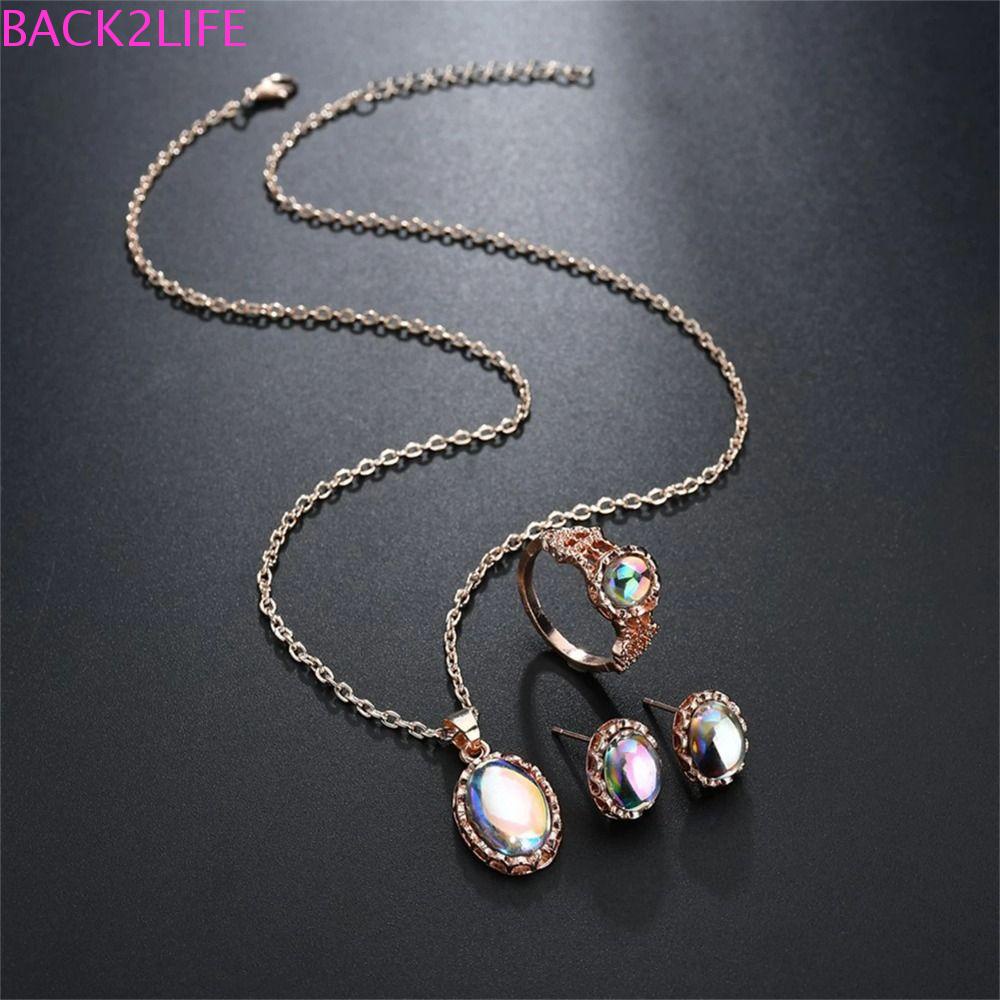 BACK2LIFE Bộ 2 Vòng cổ Trang Sức Phong Cách Baroque Sang Trọng Cho Nữ