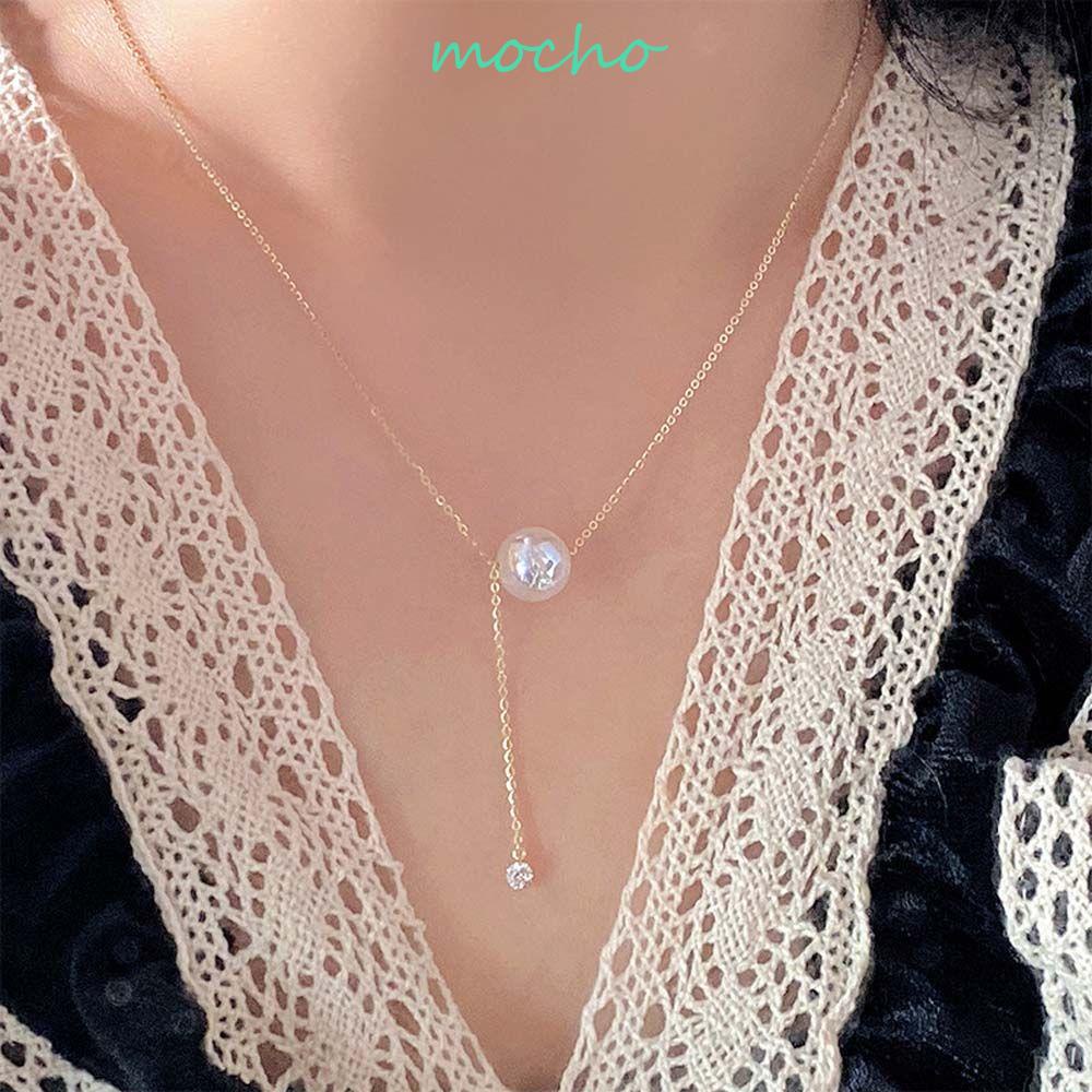 MOCHO Vòng cổ Đính Đá Lấp Lánh Thời Trang Cho Nữ