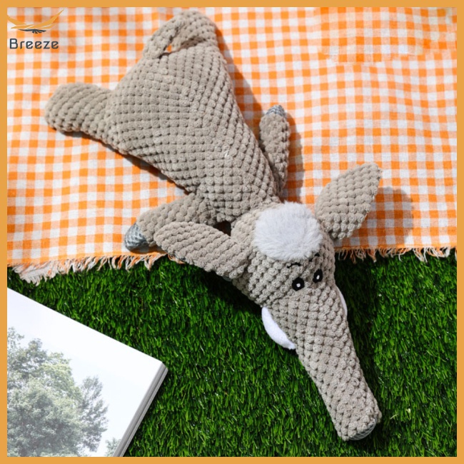 Đồ Chơi Nhồi Bông Hình Động Vật Hoạt Hình Chống Cắn Làm Sạch Răng Cho Thú Cưng