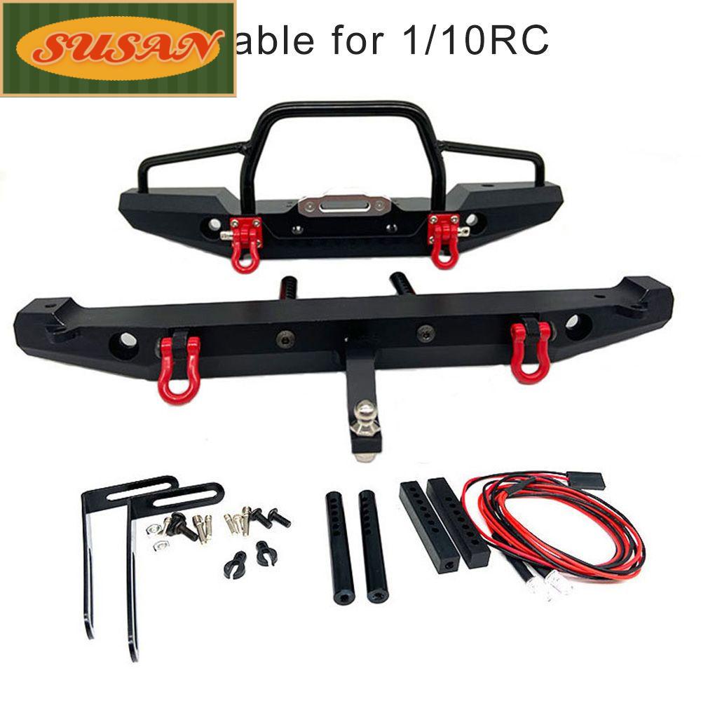 SUSANS Phụ Kiện Trang Trí Cản Trước Và Sau Màu Đen Chống Va Đập Cho Xe Hơi Điều Khiển Từ Xa 1 / 1