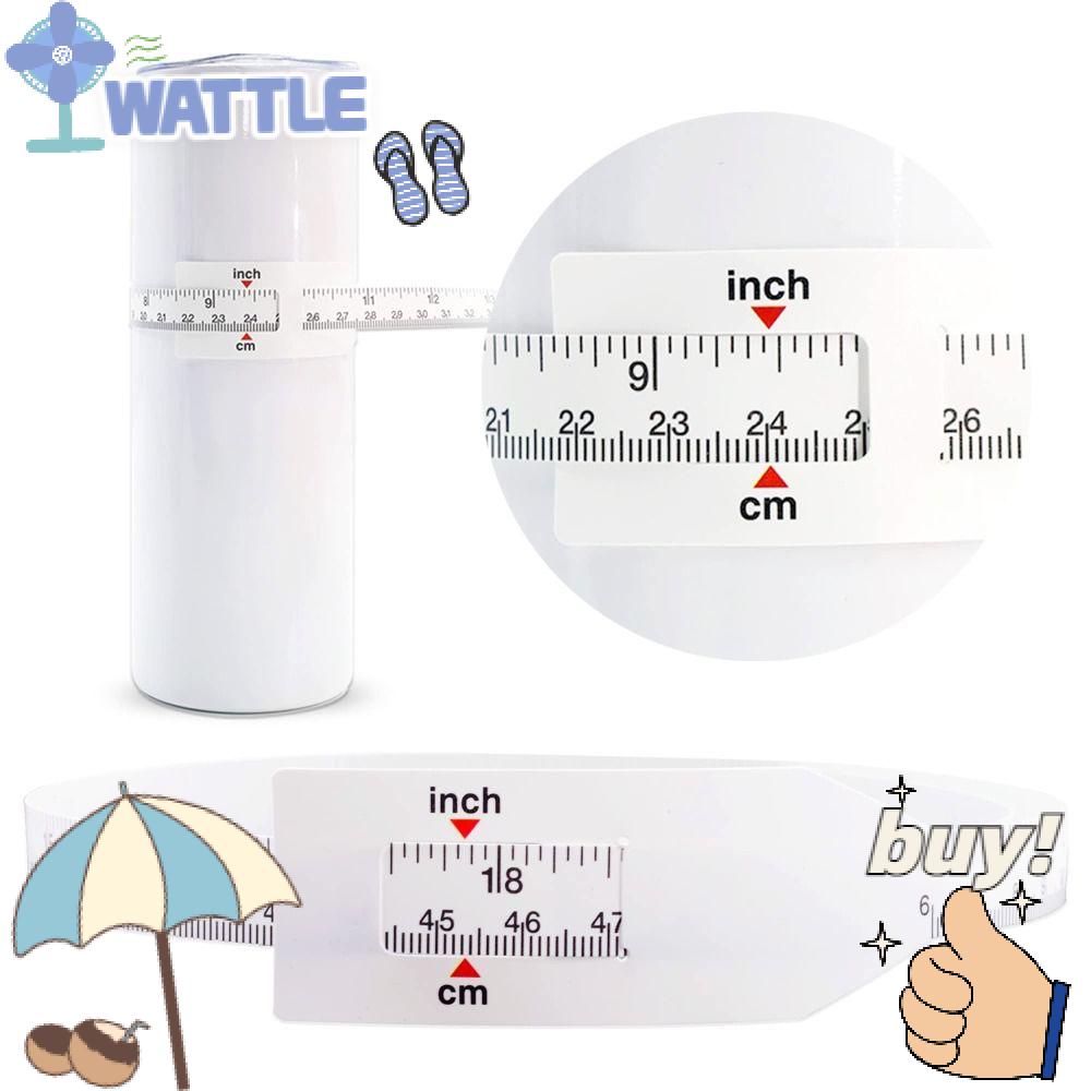 WTTLE Set 3 Thước Dây 60cm / 24inch Có Thể Tái Sử Dụng Tiện Lợi