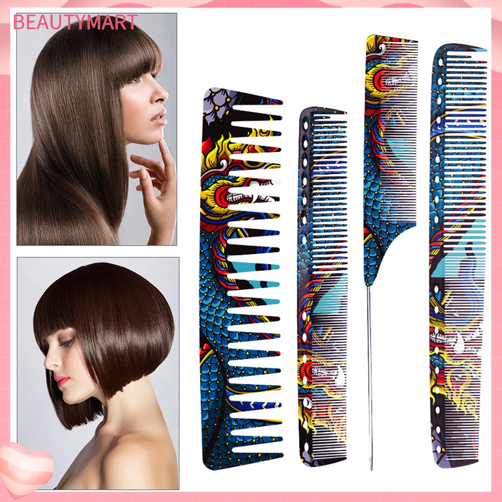 Lược Tạo Kiểu Tóc Đuôi Nhọn Kháng Nước Cách Nhiệt Chuyên Dụng Cho Salon