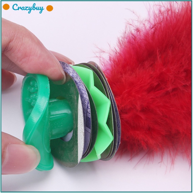 Cr Set 3 Lông Vũ Nhiều Màu 20cm Phong Cách Trung Hoa