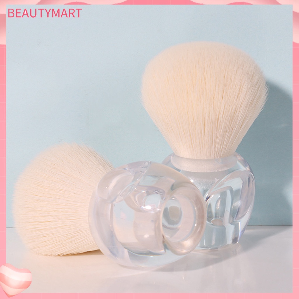 Cọ Trang Điểm Lông Mềm Thiết Kế Quả Táo Nhỏ Gọn Dễ Bắt Sáng