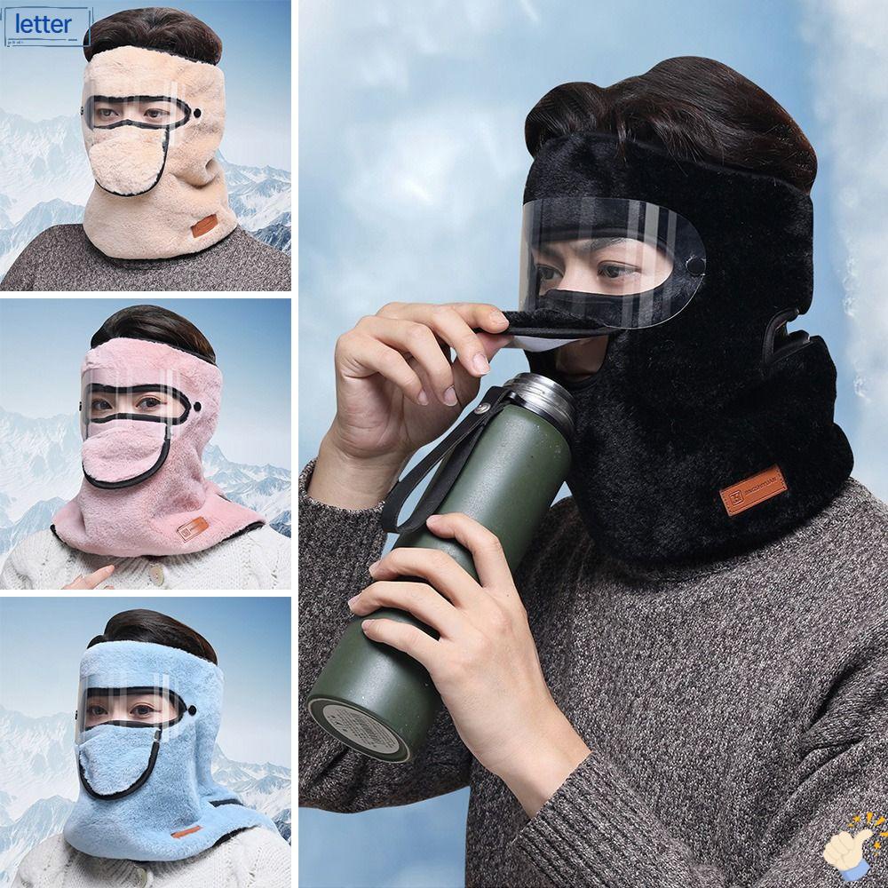 LET Mũ Lông Cừu Giữ Ấm Cổ Chống Gió Chống Lạnh Khi Đi Xe Đạp Leo Núi