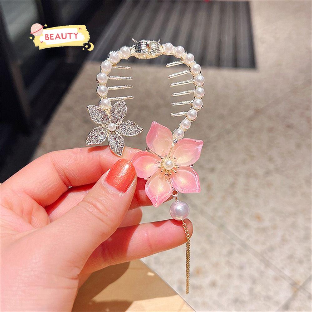 BEAUTY Kẹp Tóc Thiết Kế Tinh Tế Thời Trang Cho Nữ