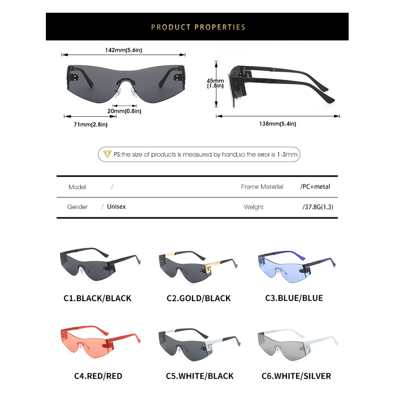 Kính Mát Phong Cách Âu Mỹ Thời Trang Mới 2023