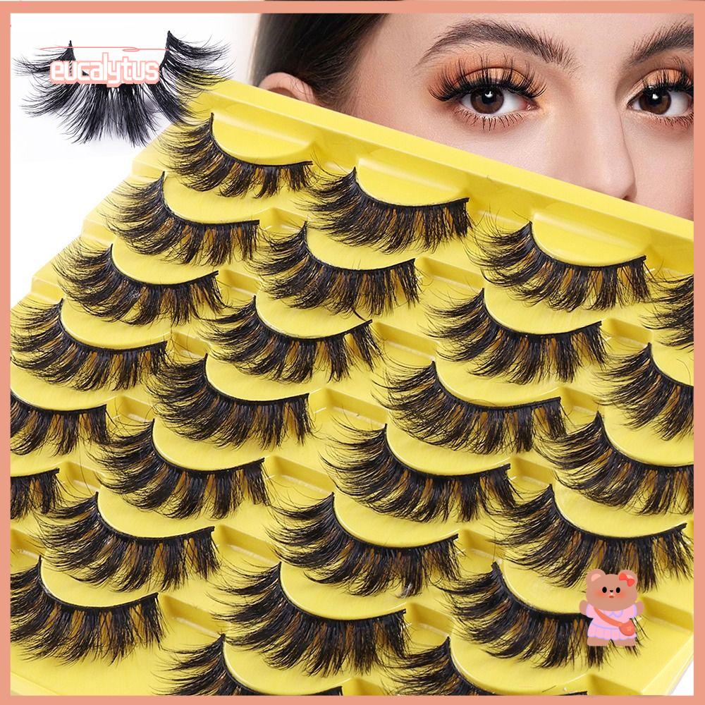 EUTUS Lông Mi Giả Trang Điểm Tự Nhiên Trông Như Thật