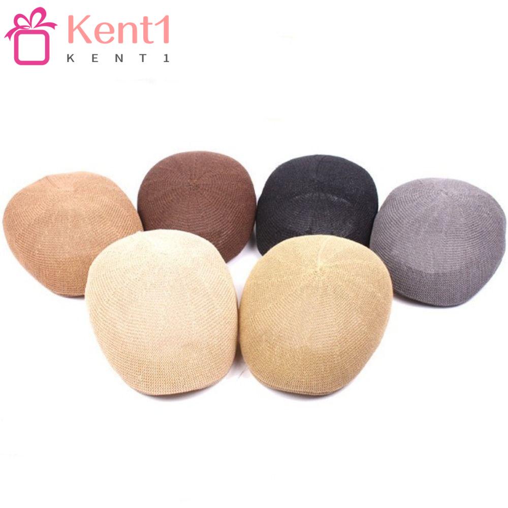 Nón Beret KENT1 Màu Trơn Thời Trang Mùa Hè Cho Nam