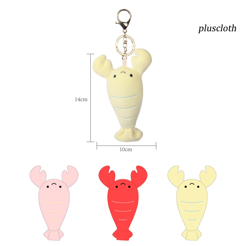 Búp Bê Nhồi Bông Hình Tôm Hùm Bằng Cotton PP Chống Biến Dạng Dễ Thương Trang Trí Nhà Cửa