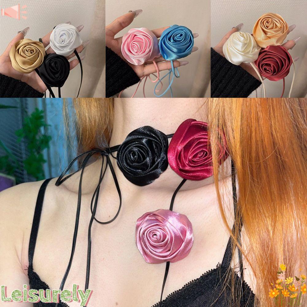 LEILY Vòng Cổ Choker Phong Cách Gothic Thời Trang