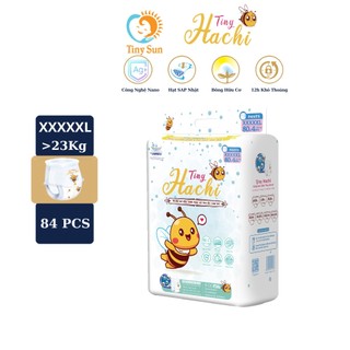 Tã bỉm quần tiny hachi size xxxxxl 84 miếng dành cho trẻ nhỏ cân nặng nhỏ trên 23kg - tiny sun