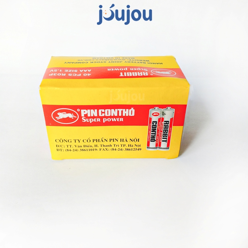 Pin con thỏ 1.5V-AA dùng cho đồ chơi trẻ em Joujou