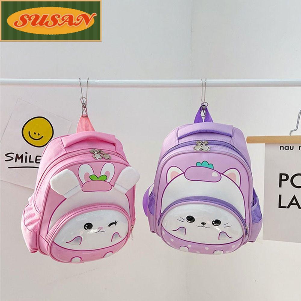 Balo Đi Học Nhẹ In Họa Tiết Hoạt Hình Khủng Long / Kỳ Lân Chống Nước Cho Trẻ Mẫu Giáo