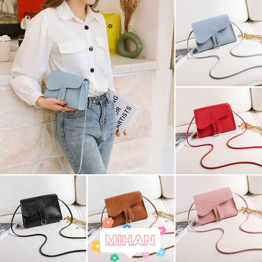 MIHAN1 Túi Đeo Chéo Đựng Điện Thoại Tiền Xu Thời Trang Mùa Hè Dành Cho Nữ