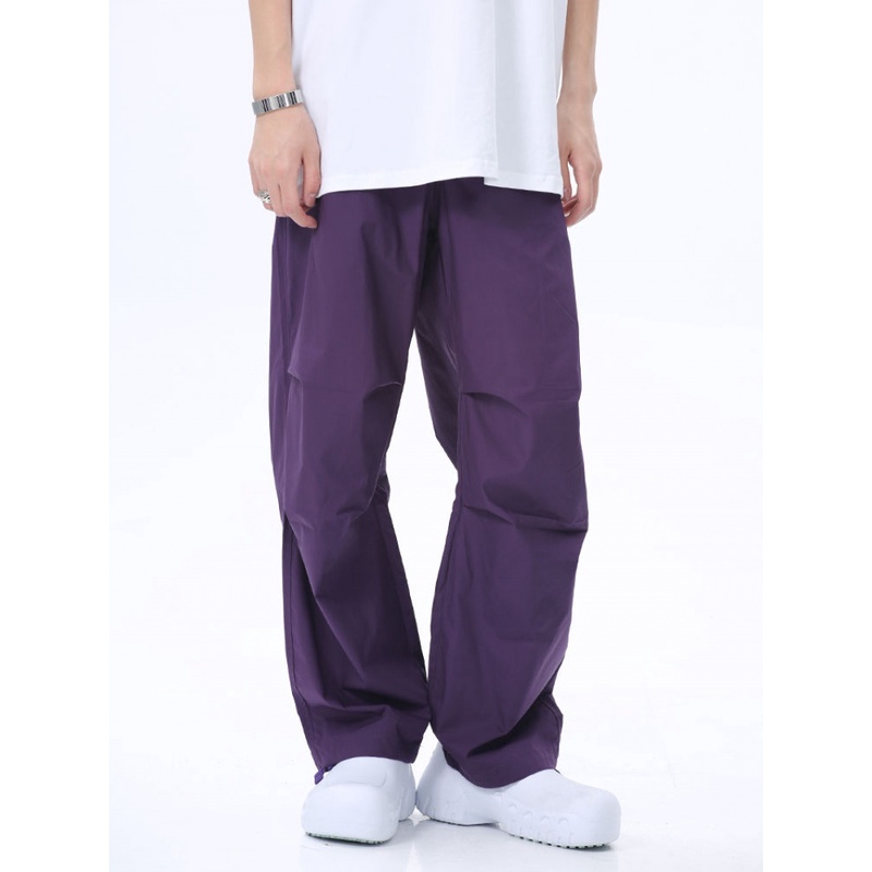 Quần Dài Ống Rộng Màu Sắc Thời Trang Mùa Hè Cho Nam Và Nữ