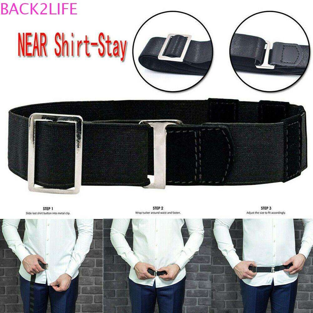 BACK2LIFE Áo Sơ Mi Phối Thắt Lưng Thời Trang Thanh Lịch