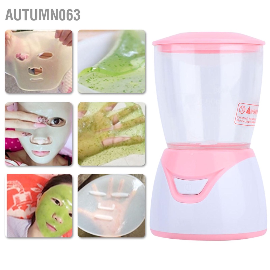Autumn063 Máy làm mặt nạ Điều trị da DIY Mặt rau củ quả tự nhiên Chăm sóc SPA