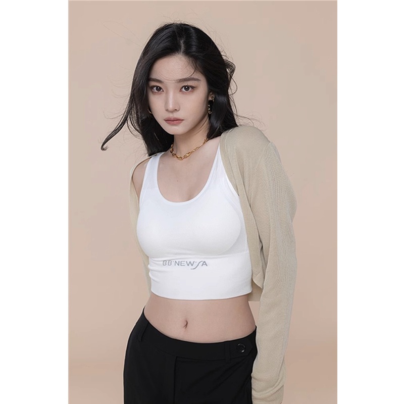 Áo Cardigan Dệt Kim Tay Dài Chống Nắng Không Nút Thời Trang