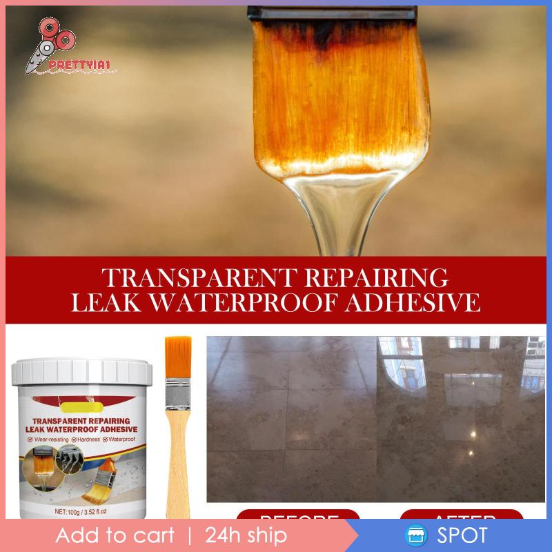 Keo Dán Vết Nứt Sàn Nhà Chống Thấm Nước 100ml Prettyia1